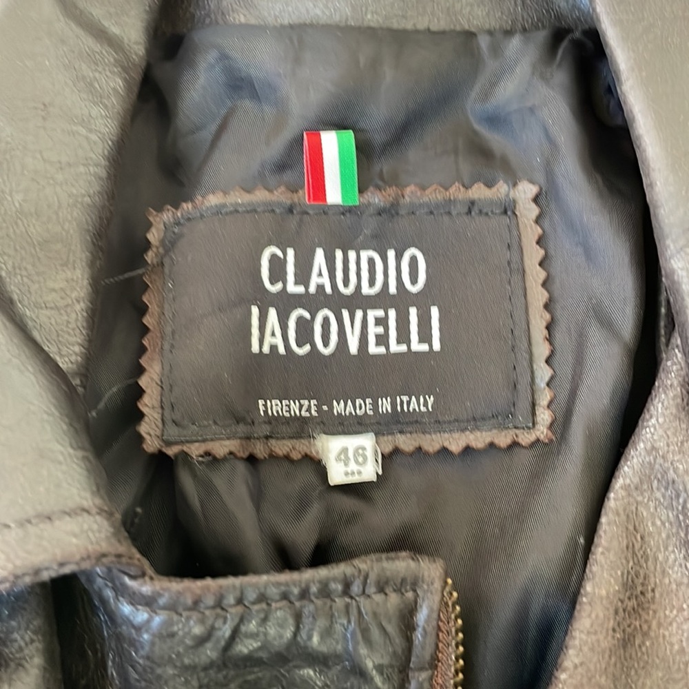 Custom Made Leather Jacket - Picture 2 of 2